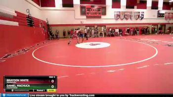 220 lbs Cons. Round 1 - Daniel Machuca, Eisenhower vs Braydon White, Okanogan
