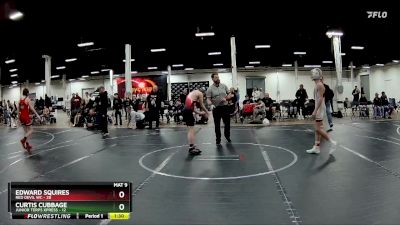 110 lbs Placement (4 Team) - Curtis Cubbage, Junior Terps Xpress vs Edward Squires, Red Devil WC