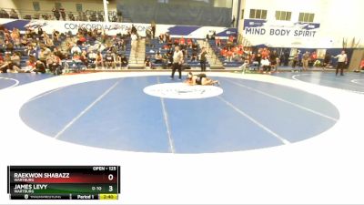 125 lbs Semifinal - Raekwon Shabazz, Wartburg vs James Levy, Wartburg