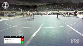 3A-138 lbs Cons. Round 1 - Nathan Goodman, PAWNEE vs Strauss Karcher, PERRY
