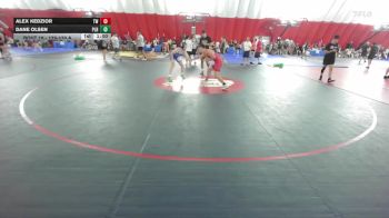 129-130 A Round 2 - Alex Kedzior, Thunderbirds WC vs Dane Olsen, Pequot Lakes/Pine River-Backus