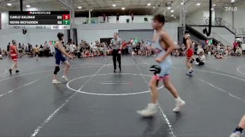 96 lbs Round 1 (4 Team) - Micah McGrath, Smitty`s Barn vs Zealand Ponte, The Outsiders