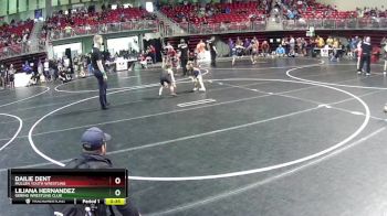 52-53 lbs Cons. Semi - Dailie Dent, Mullen Youth Wrestling vs Liliana Hernandez, Gering Wrestling Club