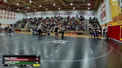 190 lbs 3rd Place Match - Paul Tepley, Cuyahoga Valley Christian Academy vs Xander Horak, Massillon Perry