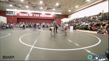 49 lbs Round Of 16 - Odysseus Cain, Morrison Takedown Club vs Dominick King, OKC Saints Wrestling