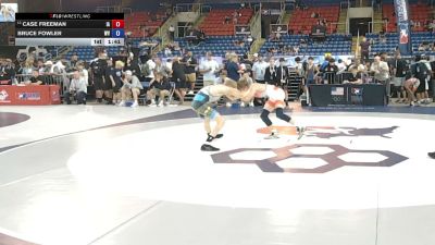 94 lbs Champ. Rd Of 32 - Case Freeman, Iowa vs Bruce Fowler, West Virginia