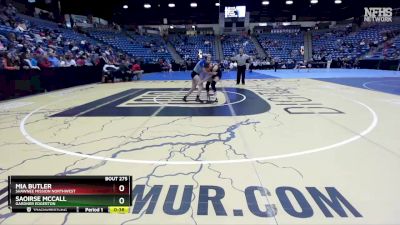 125 lbs Cons. Round 2 - Saoirse McCall, Gardner Edgerton vs Mia Butler, Shawnee Mission Northwest