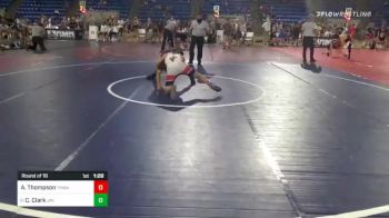 130 lbs Round Of 16 - Aubrey Thompson, Tnwa vs Cameron Clark, Jay County WC