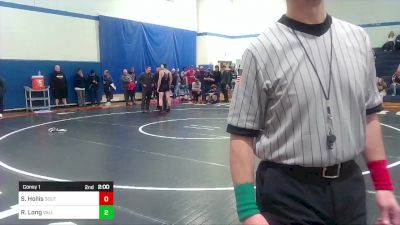 160 lbs Consy 1 - Ethan Miller, Greensburg Salem vs Nico Zanella, Burrell