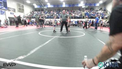 55 lbs Rr Rnd 2 - Levan Big Hair, Wagoner Takedown Club vs Gregory Barker III, Berryhill Wrestling Club