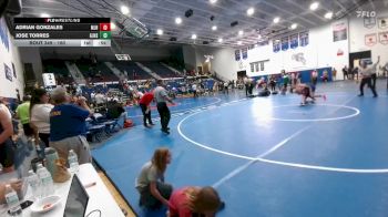 160 lbs 3rd Place Match - Jose Torres, Gering Middle School vs Adrian Gonzales, McCormick Jr. High