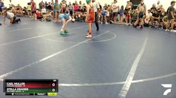 84 lbs Round 2 (8 Team) - Cael Muller, Steller Trained vs Stella Kramer, Orchard South