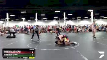 92 lbs Round 2 (8 Team) - Cameron Melhorn, U2 Upstate Uprising Blue vs Cameron Lewis, Mat Troopers