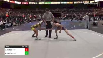 113 lbs Round Of 64 - Aiden Riches, Murray High School vs Kobe Jenkins, Temecula