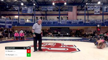 145 lbs Consi Of 8 #2 - Kaden Rouzer, Waynesboro vs Ruben Mumper, Donegal