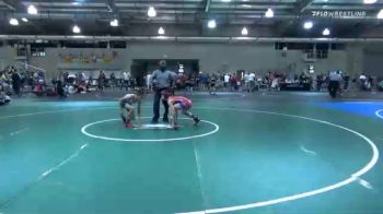 100 lbs Consolation - Maxwell Trostle, Rebel WC vs Kaiden Kocher-munoz, Topeka Blue Thunder