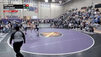 138 lbs Semifinal - Tyler Ineman, Lake Catholic vs Reed Loeffel, Brentwood