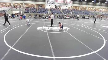 82 lbs Quarterfinal - Rocco Alvarez, Wesley WC vs Roper Niemeier, Marceline Kids Club