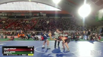 3A 182 lbs Champ. Round 1 - Talon Heinley, Payette vs Illikai Aitken, Bonners Ferry