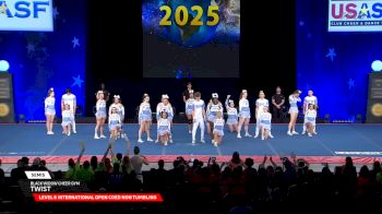 Black Widow Cheer Gym - Twist [2025 L6 International Open Coed Non Tumbling Semis] 2025 The Cheerleading Worlds