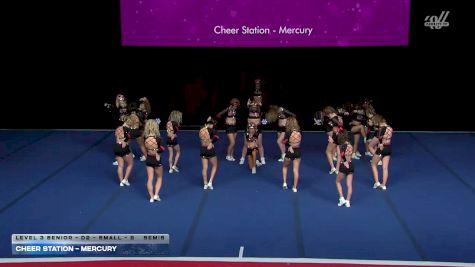 Cheer Station - Mercury [2026 L3 Senior - D2 - Small - B Semis] 2026 The D2 Summit