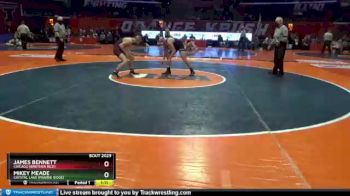 2 lbs Champ. Round 1 - Mikey Meade, Crystal Lake (Prairie Ridge) vs James Bennett, Chicago (Brother Rice)