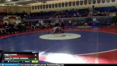 126 lbs Round 1 (16 Team) - Pablo Nunez, Coffee vs Marlon Crews-Johnson, Chapel Hill