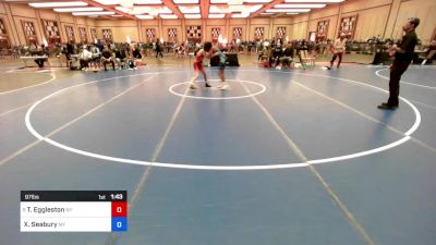 97 lbs Consi Of 4 - Trevor Eggleston, Ny vs Xavier Seabury, Ny