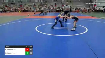 60 lbs Prelims - Brady Dobson, 4M Power vs Lucas Maneri, Revival White