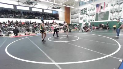 150 lbs Cons. Round 1 - Reese Biniasz, Brea Olinda vs Charles Ross, Long Beach Poly