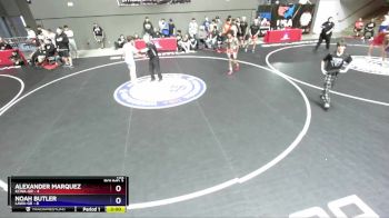 132 lbs Round 3 (16 Team) - Alexander Marquez, KCWA-GR vs Noah Butler, LAWA-GR