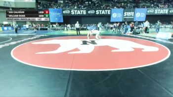 Boys 3A 132 lbs 3rd Place Match - Koi Calhoun, Lakes vs William Ross, Lincoln (Tacoma)