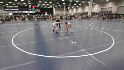 100 lbs Champ. Rd Of 16 - Brodey Lewis, Maverick Training Center vs Rocco Valvano, Illinois