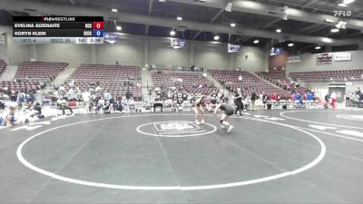 145 lbs Semis & 1st Wrestleback (8 Team) - Evelina Juzenaite, Umpqua Community College vs Koryn Klein, Southeast CC