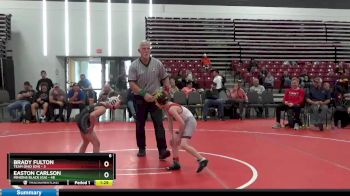 55 lbs Round 3 (8 Team) - Brady Fulton, Team Ohio (OH) vs Easton Carlson, Minions Black (GA)