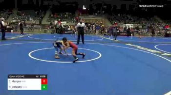 55 lbs Consolation - Daniel Morgas, Rebel WC vs Nash Denison, Team Tulsa