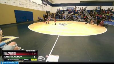 56 lbs Cons. Round 3 - Kai Pollock, Spokane Wrestling vs Kingston Wickham, Cashmere Wrestling Club