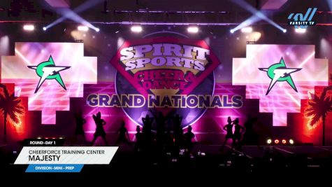 CheerForce Training Center - Majesty [2025 L2.2 Mini - PREP Day 1] 2025 Spirit Sports Grand Nationals