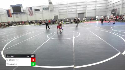 Rr Rnd 5 - Shyanne Salazar, Wlv Jr Wrestling vs Yanezza Laska, Dub Wrestling