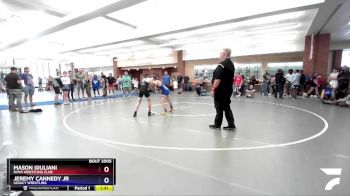 97 lbs Round 1 - Mason Giuliani, NOVA Wrestling Club vs Jeremy Cannedy Jr, Legacy Wrestling