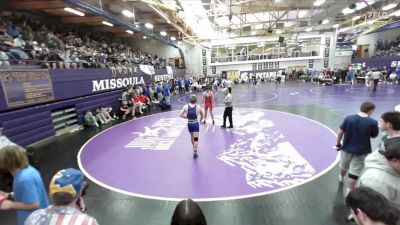 157 lbs Cons. Round 2 - Asher Guerreri, Missoula Hellgate vs Boe Miles, Libby