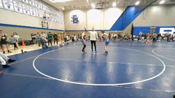 160 lbs Semifinal - Zack Young, Pleasant Grove/TUG vs McCallister Crowley, Cougars Wrestling Club