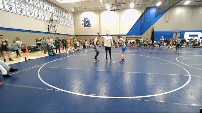 160 lbs Semifinal - Zack Young, Pleasant Grove/TUG vs McCallister Crowley, Cougars Wrestling Club