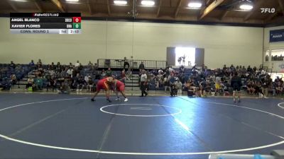 285 lbs Cons. Round 2 - Xavier Flores, Unattached vs Angel Blanco, Skyline College