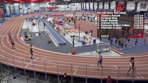 Men's 600m, Finals 3