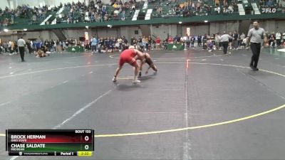 157 lbs Quarterfinal - Brock Herman, Ohio State vs Chase Saldate, Michigan