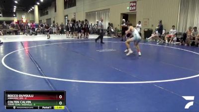 106 lbs Round 3 (4 Team) - Rocco Duygulu, AAWA/Spec Ops vs Colten Calvin, Young Guns- Nashville