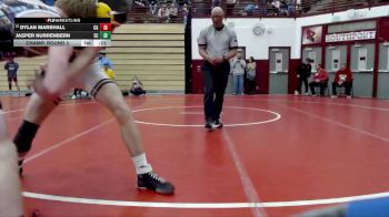 138 lbs Champ. Round 3 - Dylan Marshall, Center Grove vs Jasper Nurrenbern, Evansville Central