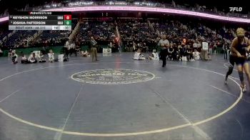 4A 215 lbs 5th Place Match - Keyshon Morrison, Lake Norman High School vs Joshua Patterson, Enloe