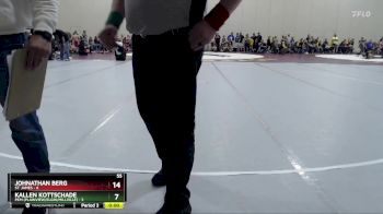 60 lbs Placement (4 Team) - Lola Barrett, St. James vs Jax Underdahl, PEM (Plainview/Elgin/Millville)